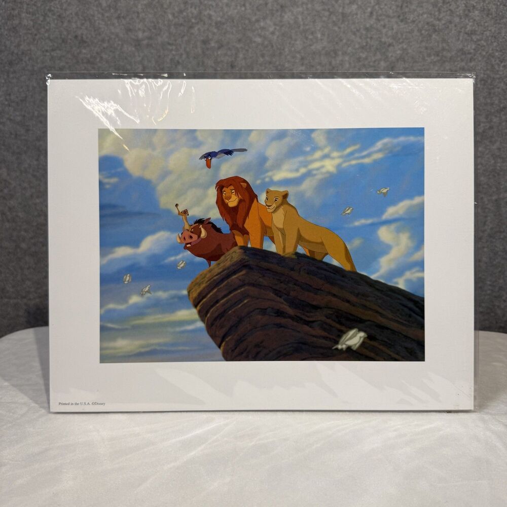 Exclusive Disney Store The Lion King‎ Special Edition Lithograph